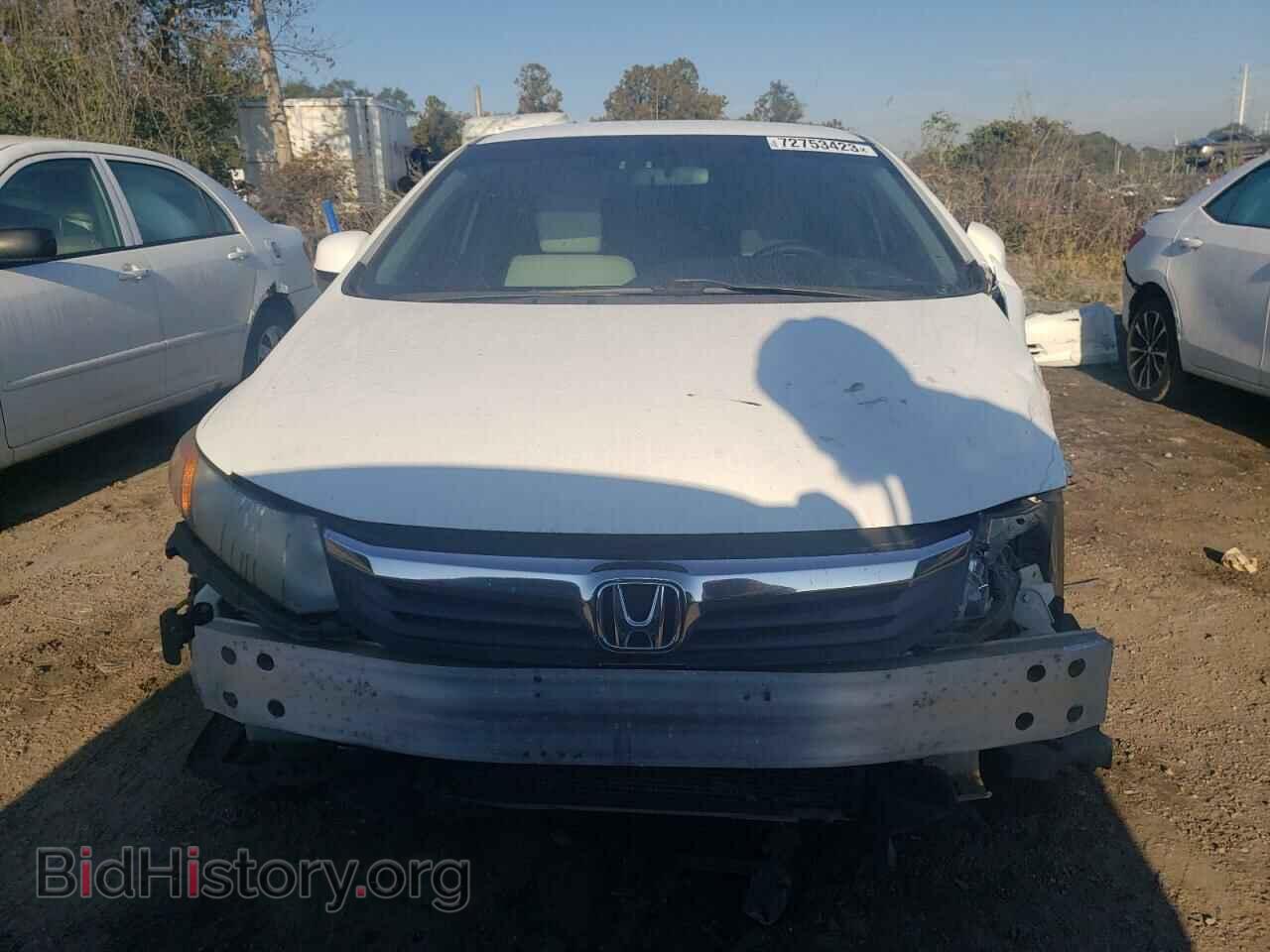 2012 HONDA CIVIC - VIN: 19XFB2F55CE384839 - Фото 5