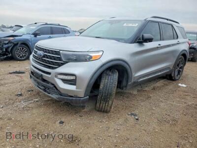 2020 Ford EXPLORER, серебристый — VIN 1FMSK7DH2LGB40926, Copart