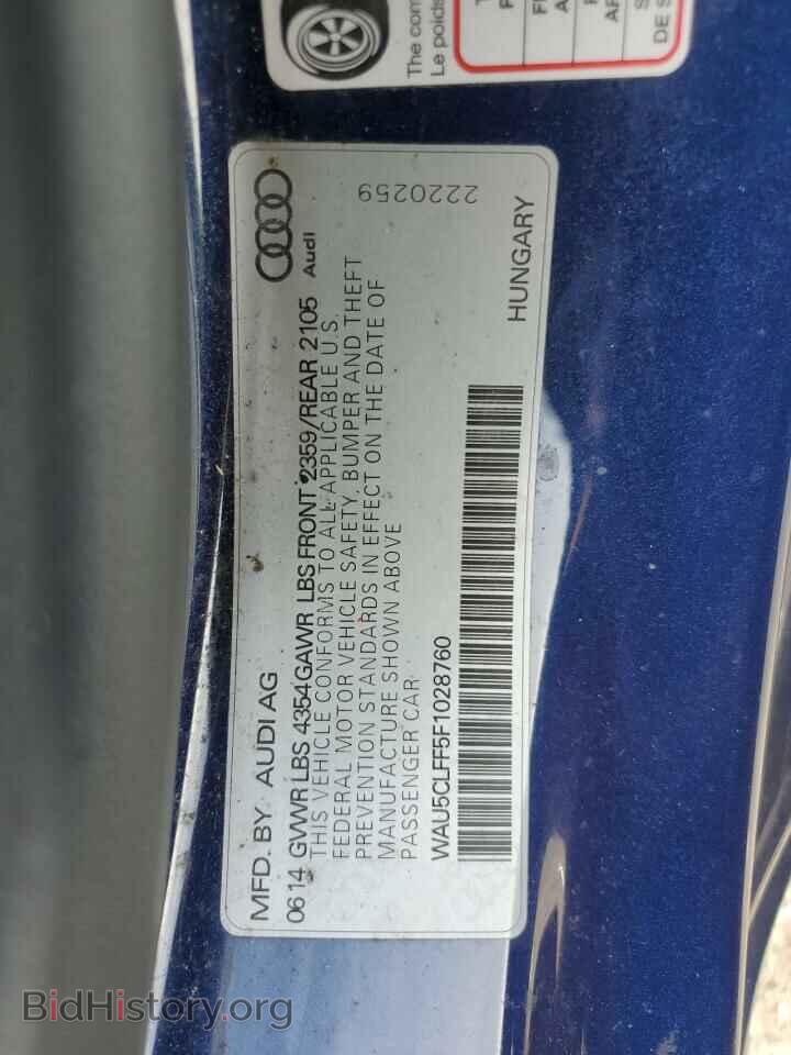 2015 AUDI A3 - VIN: WAU5CLFF5F1028760 - Фото 12