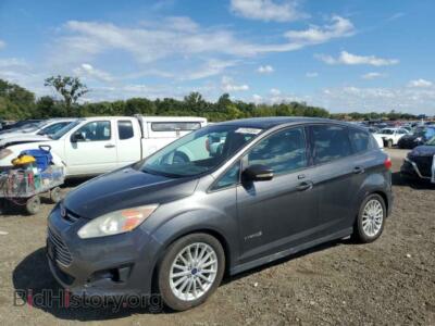 2015 Ford CMAX SE, серый — VIN 1FADP5AU6FL100306, Copart