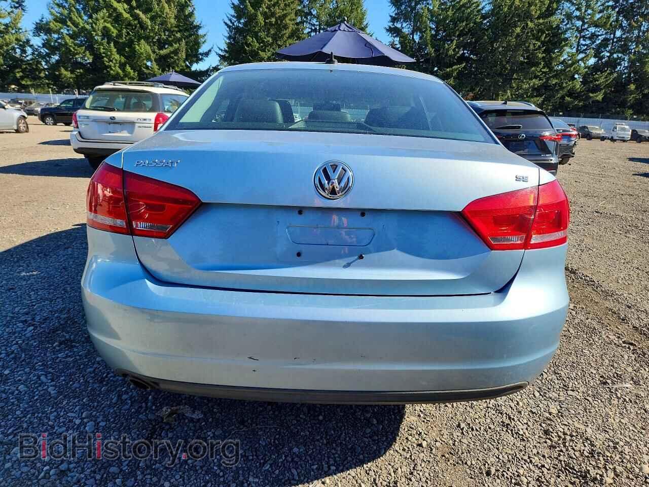 2012 VOLKSWAGEN PASSAT - VIN: 1VWBP7A3XCC061457 - Фото 6