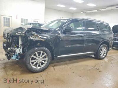 2017 Dodge DURANGO SXT, black — VIN 1C4RDJAG6HC762174, Copart