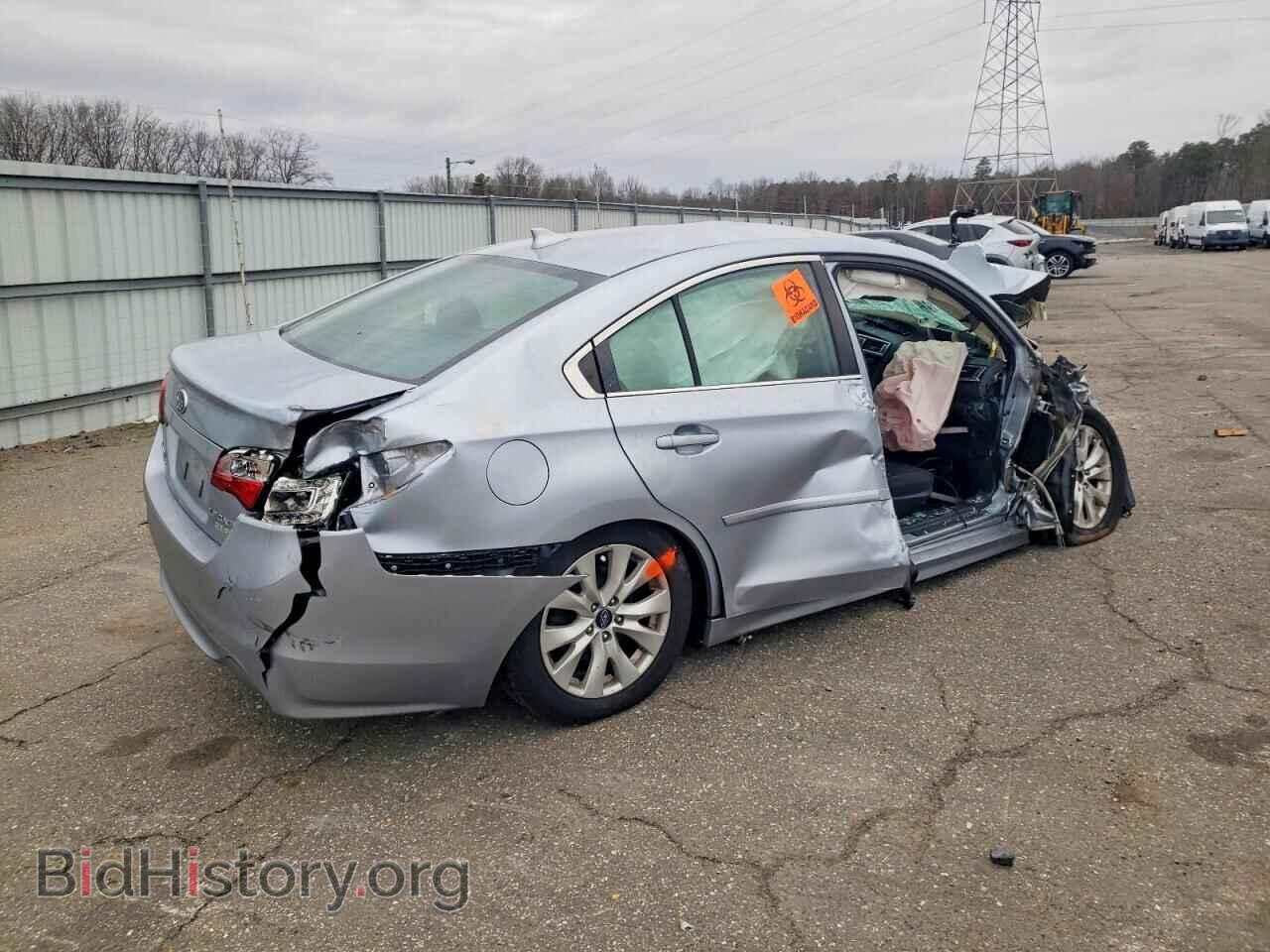 2017 SUBARU LEGACY - VIN: 4S3BNAF66H3047992 - Фото 3