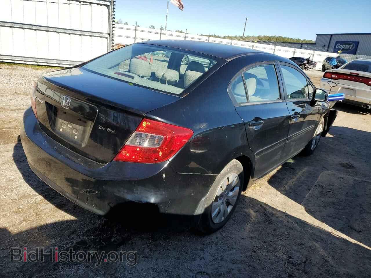 2012 HONDA CIVIC - VIN: 19XFB2F55CE008528 - Фото 3