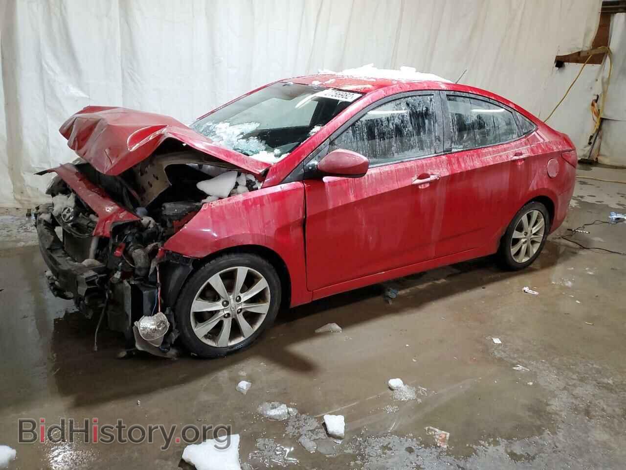 Фотография KMHCU4AE7CU045416 - HYUNDAI ACCENT 2012