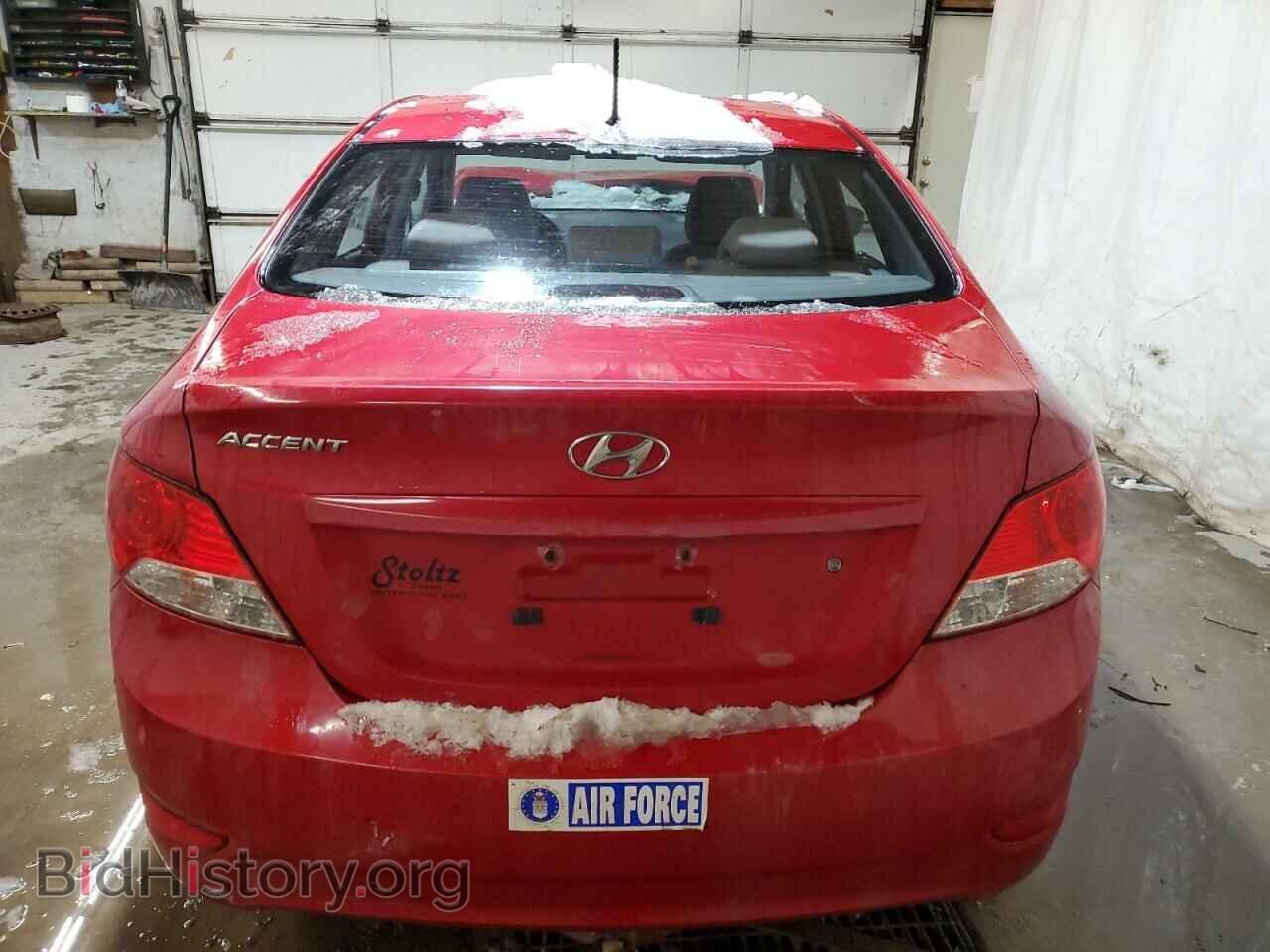 2012 HYUNDAI ACCENT - VIN: KMHCU4AE7CU045416 - Фото 6