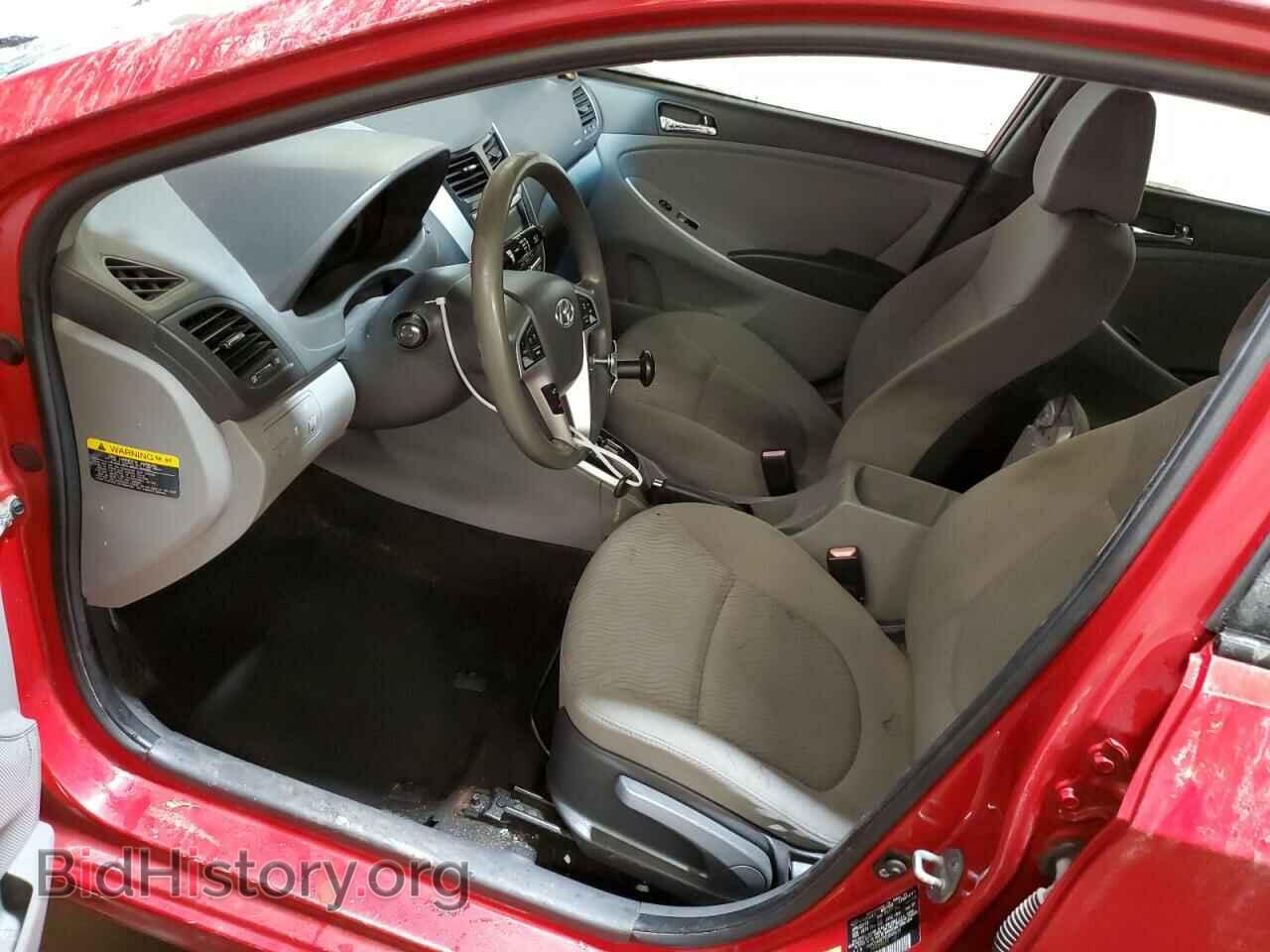 2012 HYUNDAI ACCENT - VIN: KMHCU4AE7CU045416 - Фото 7