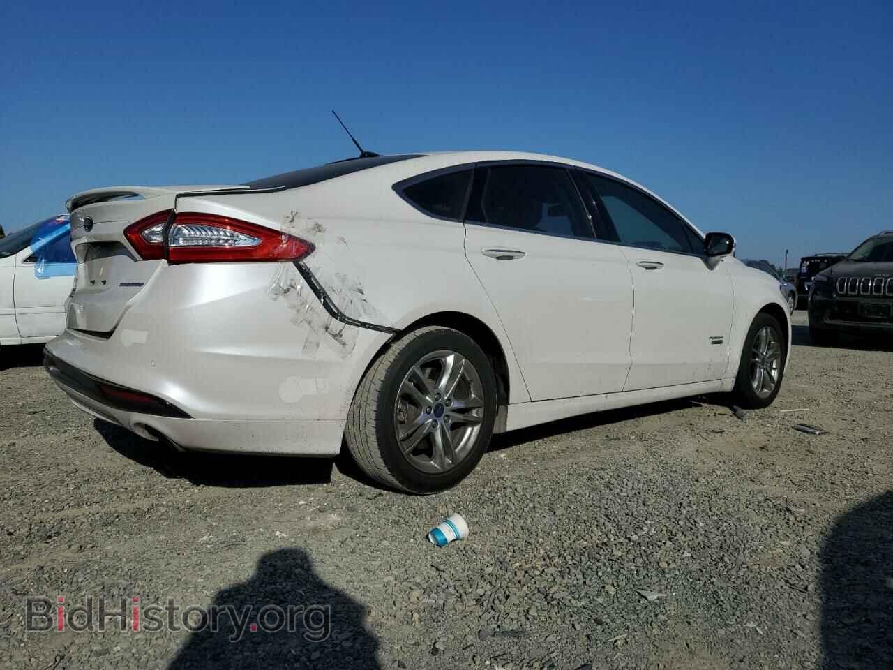 2016 FORD FUSION - VIN: 3FA6P0SU4GR195977 - Фото 3