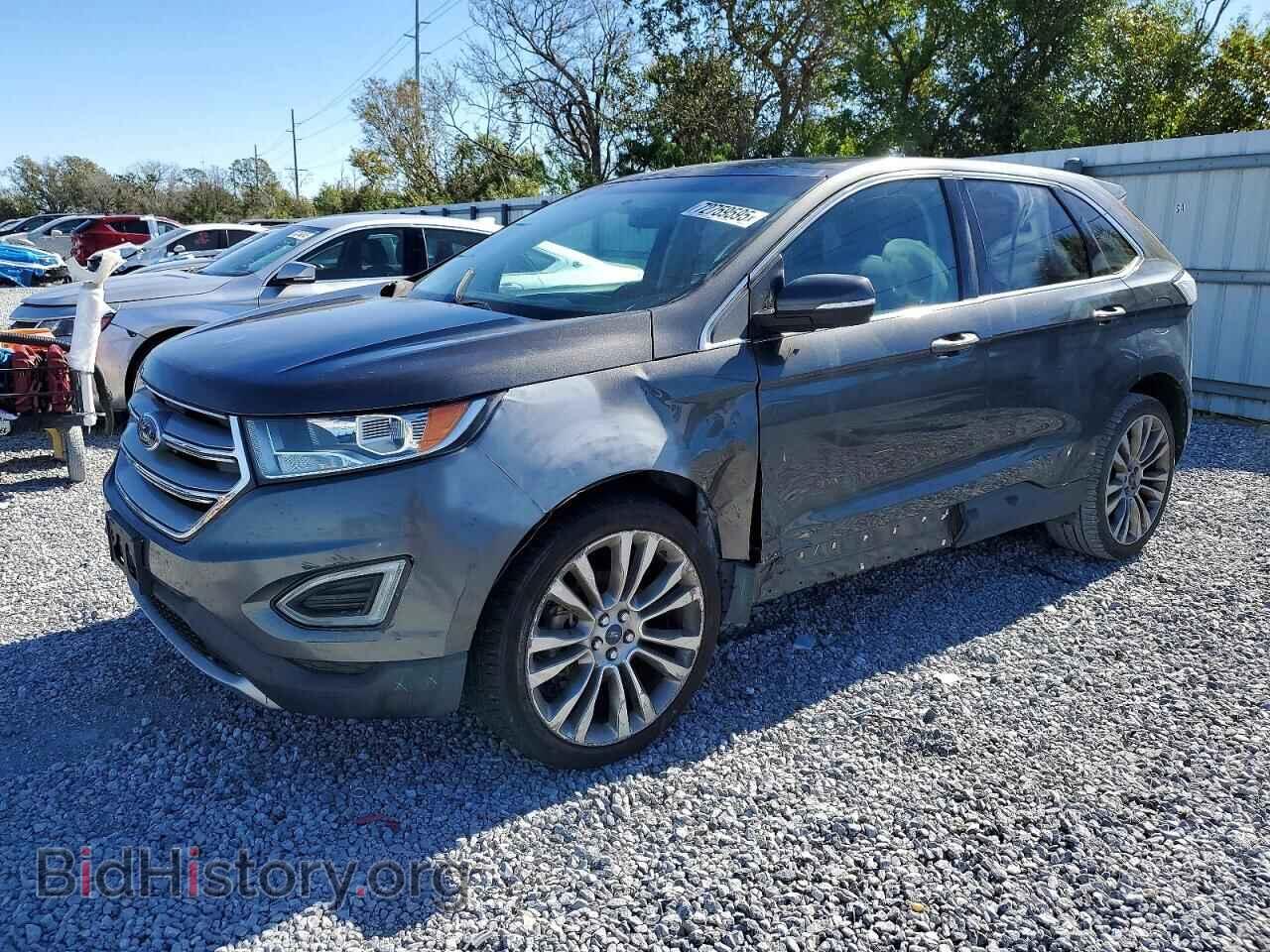 Фотография 2FMPK3J87FBB45554 - FORD EDGE 2015
