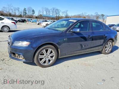 2010 Audi A4 Premium, blue — VIN WAUBFAFL6AA046813, Copart