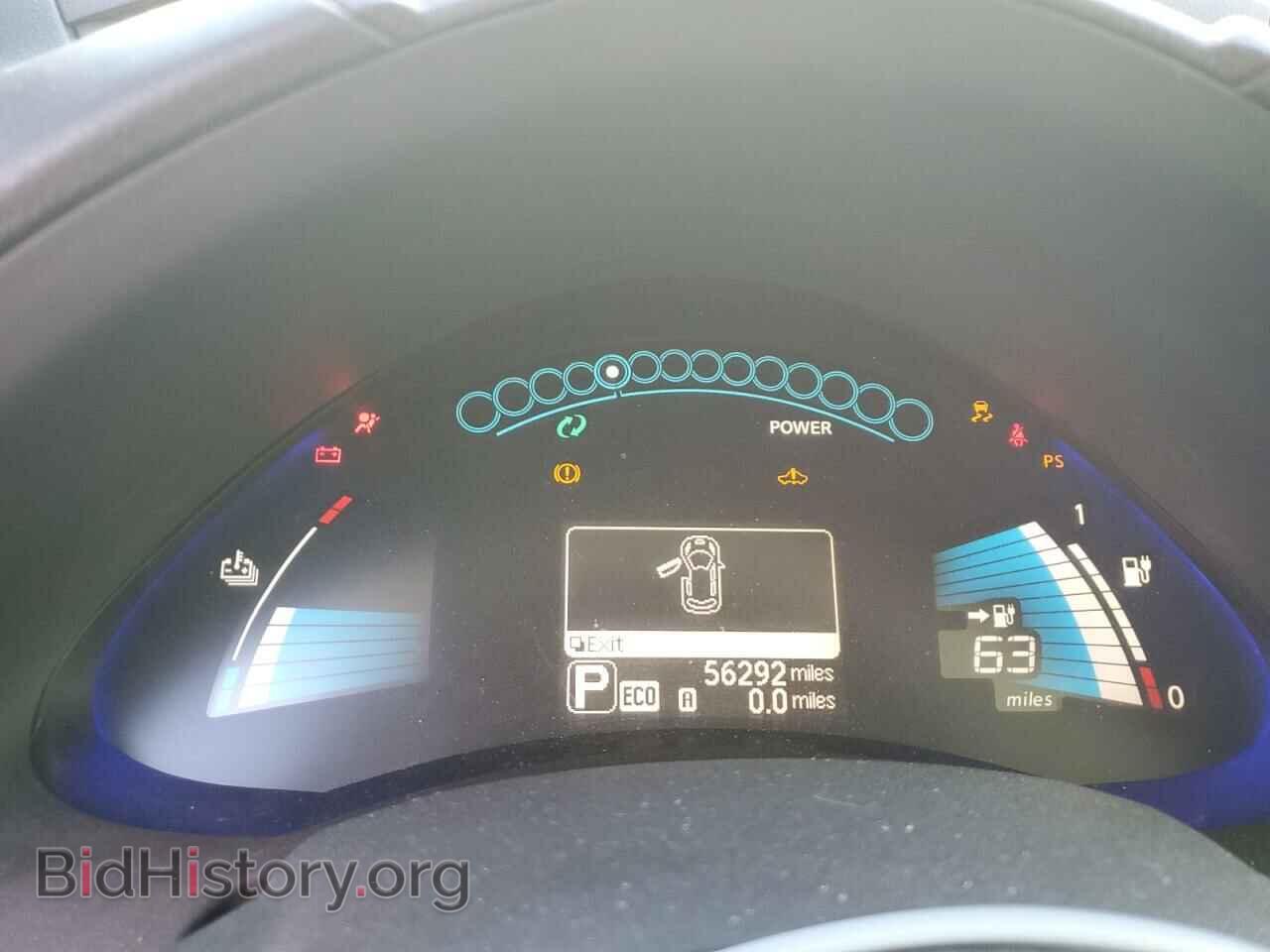 2013 NISSAN LEAF - VIN: 1N4AZ0CP8DC419551 - Фото 9