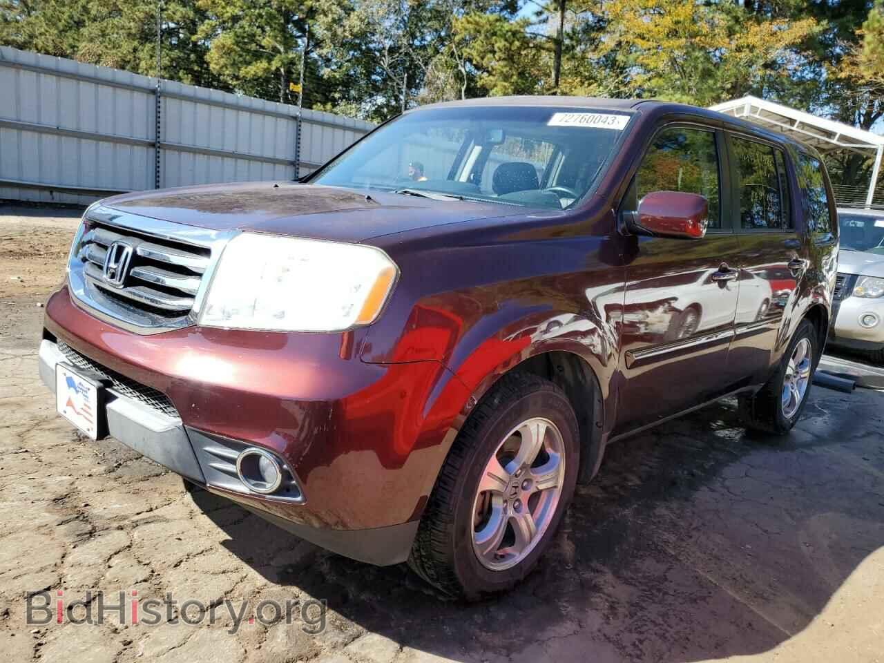 Фотография 5FNYF3H70CB013258 - HONDA PILOT 2012