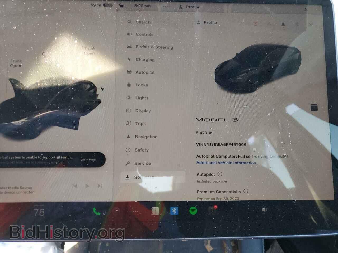 2023 TESLA MODEL 3 - VIN: 5YJ3E1EA5PF457906 - Photo 9
