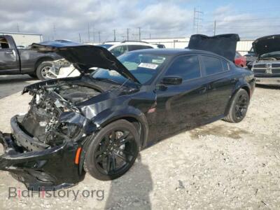 2023 Dodge CHARGER Charger SC, черный — VIN 2C3CDXGJ9PH508227, Copart