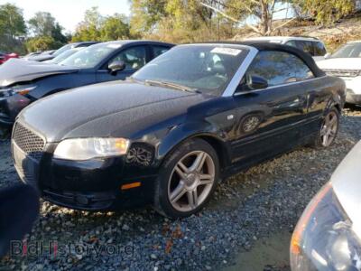 2007 Audi A4 A4 2.0T CA, black — VIN WAUDF48H87K032742, Copart