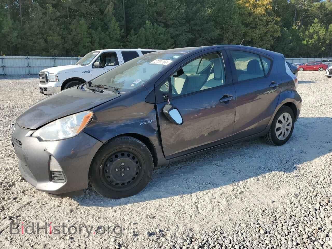 Photo JTDKDTB36C1018068 - TOYOTA PRIUS 2012