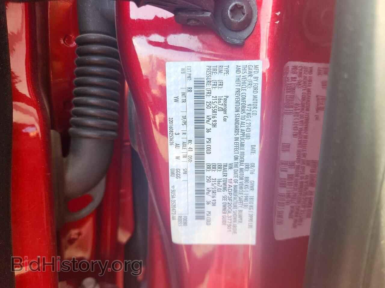 2016 FORD FOCUS - VIN: 1FADP3F20GL377501 - Photo 12