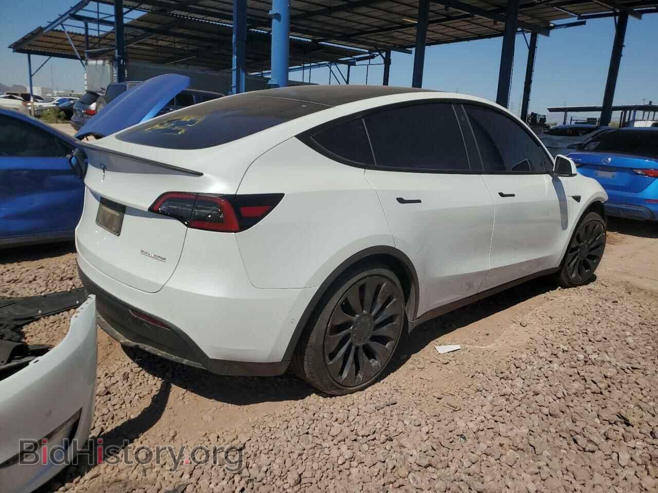 2021 TESLA MODEL Y - VIN: 5YJYGDEF5MF273574 - Фото 3