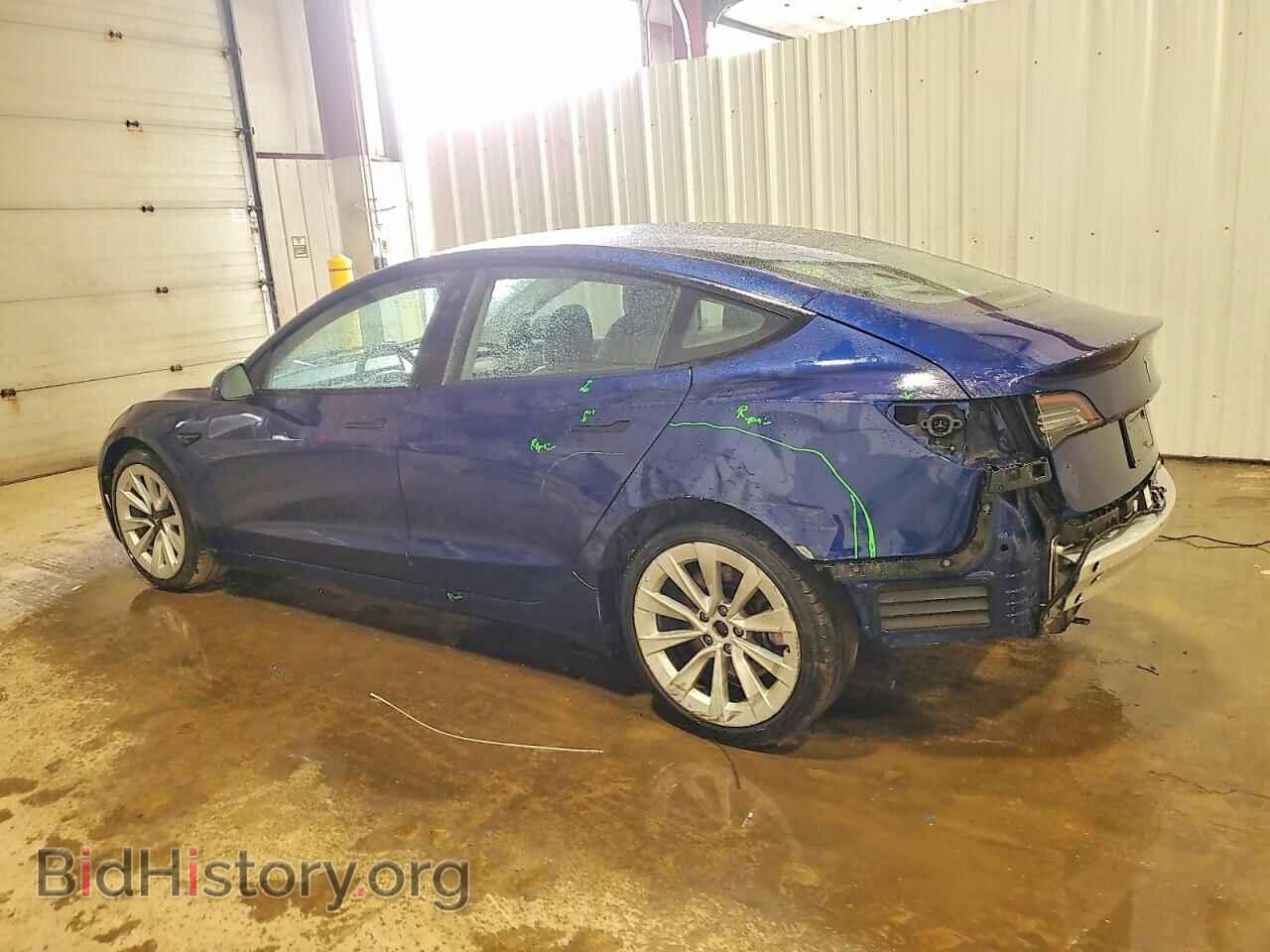 2022 TESLA MODEL 3 - VIN: 5YJ3E1EA5NF372318 - Фото 2