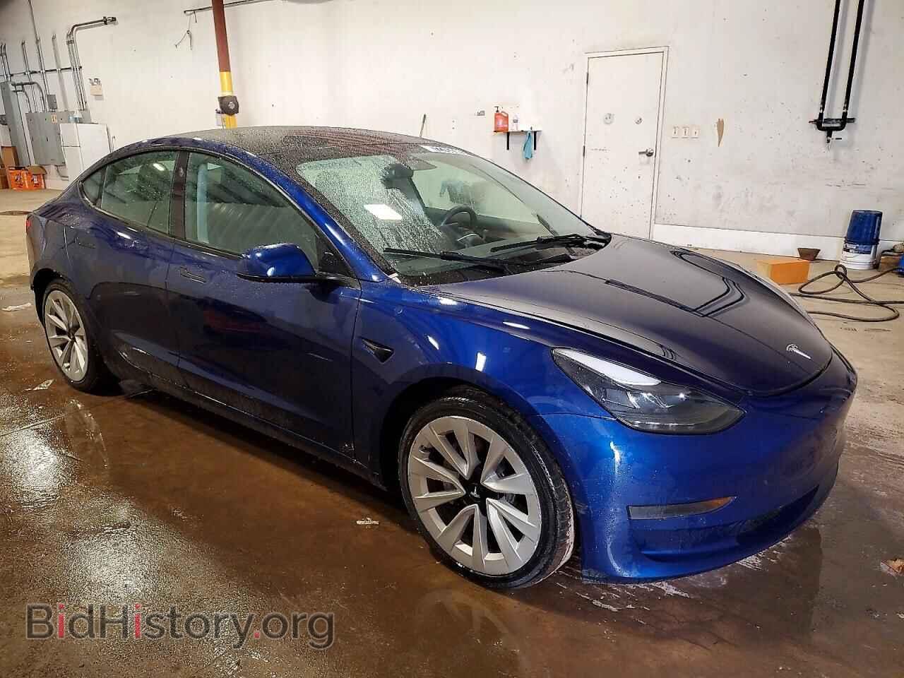 2022 TESLA MODEL 3 - VIN: 5YJ3E1EA5NF372318 - Фото 4