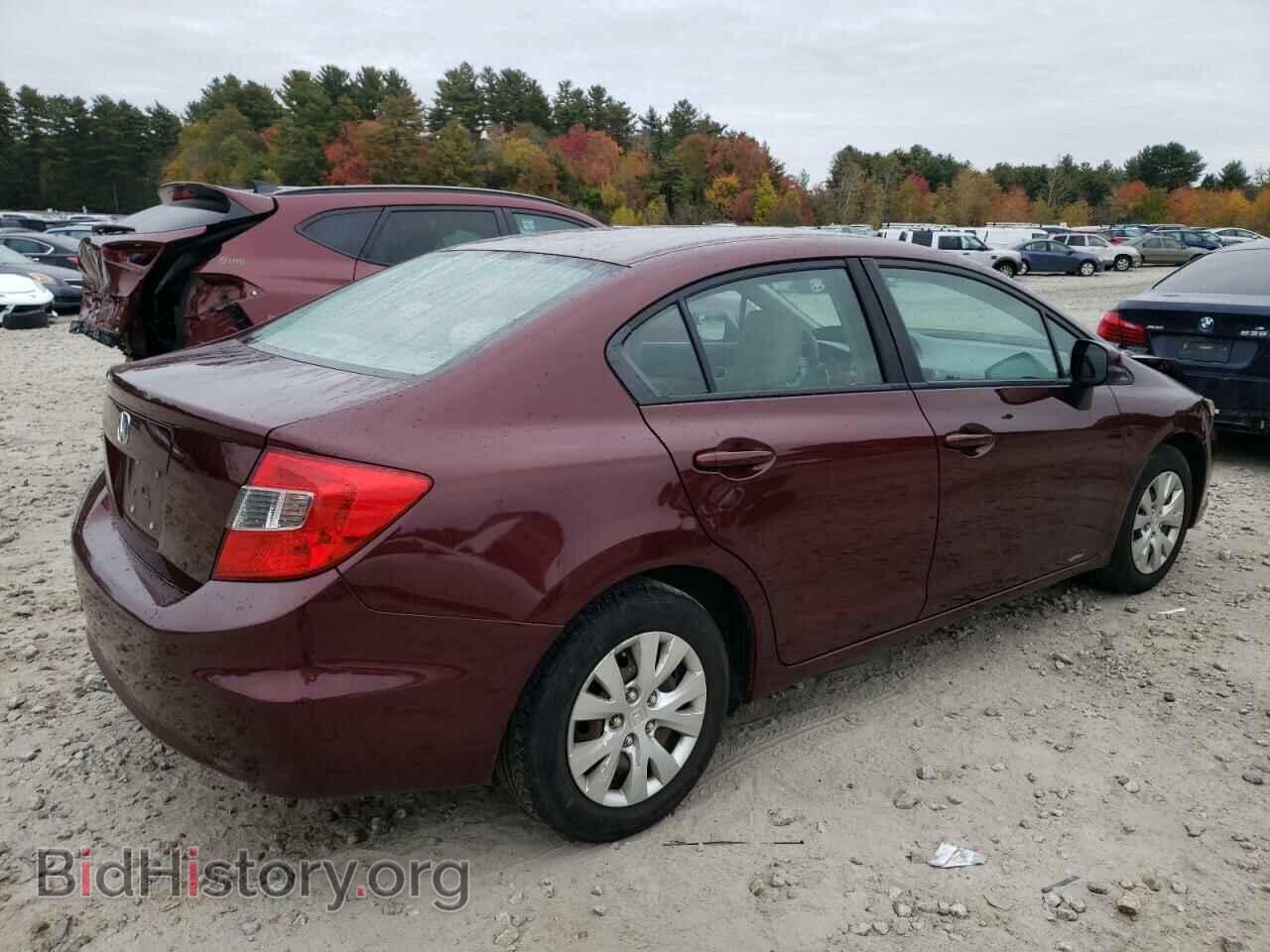 2012 HONDA CIVIC - VIN: 2HGFB2F50CH533471 - Фото 3