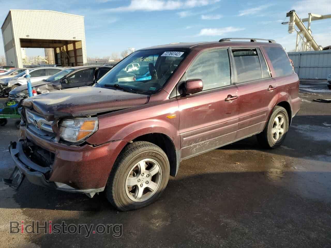 Photo 5FNYF18698B027405 - HONDA PILOT 2008
