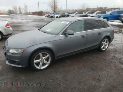 2012 Audi A4 A4 Premium, серый — VIN WAUWFCFLXCA112554, Copart