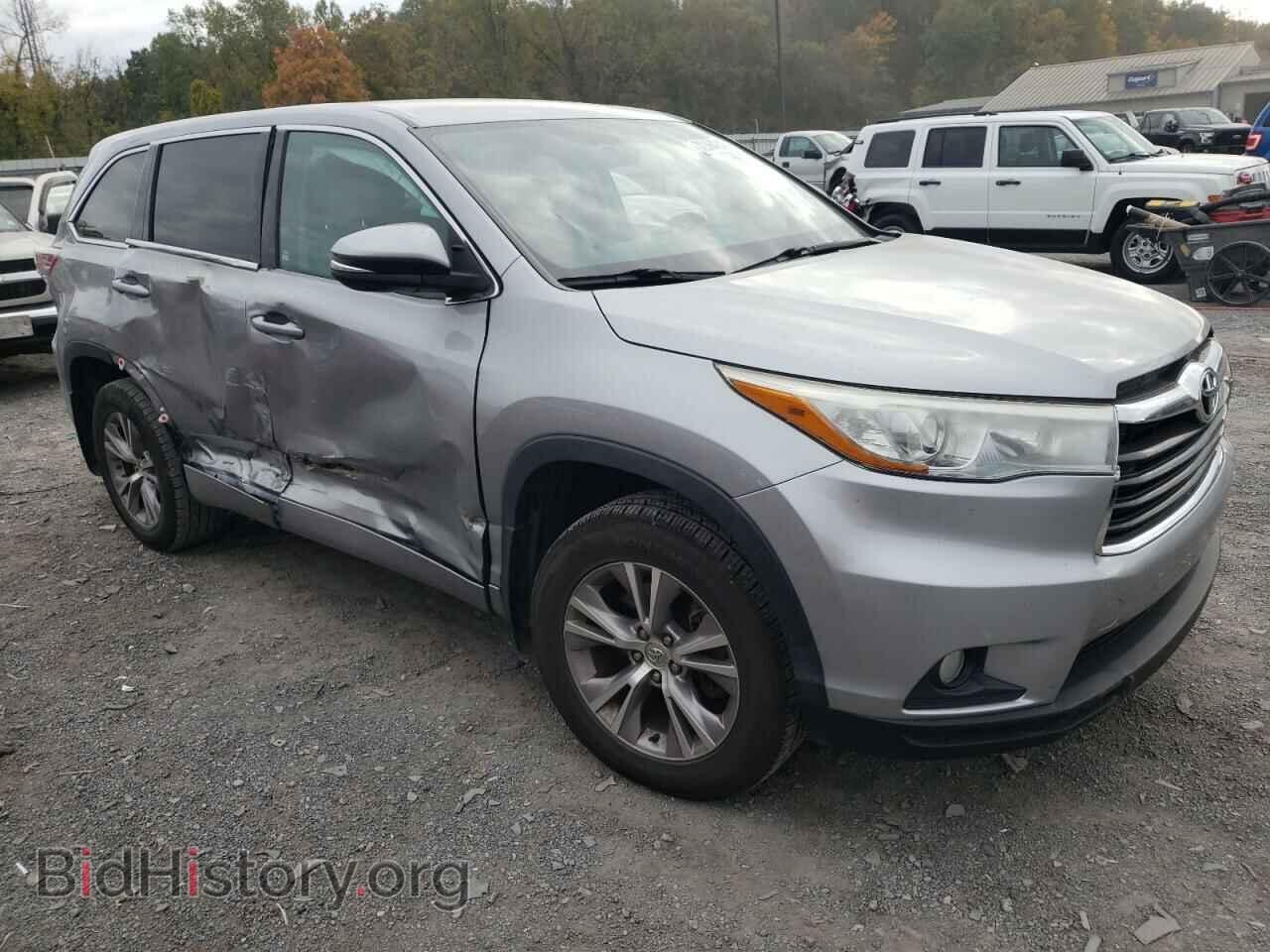 2015 TOYOTA HIGHLANDER - VIN: 5TDBKRFHXFS210132 - Фото 4