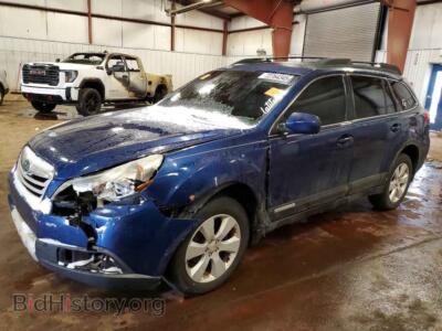 2011 Subaru OUTBACK 2.5I Limited, синий — VIN 4S4BRBLC2B3378477, Copart