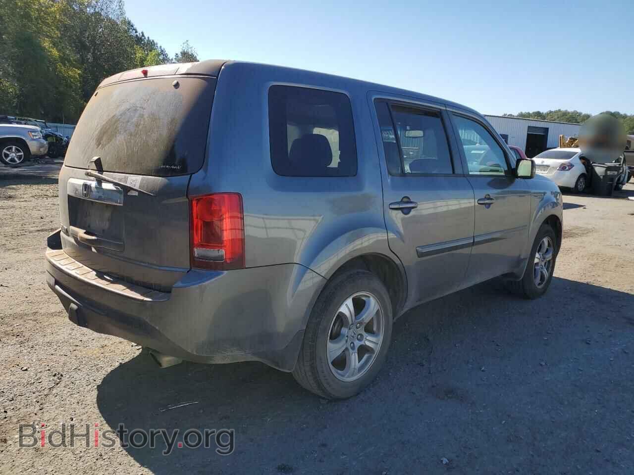 2012 HONDA PILOT - VIN: 5FNYF3H55CB017322 - Фото 3