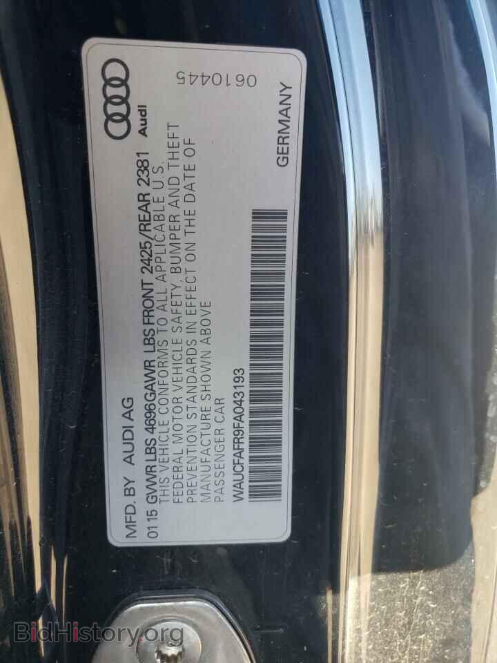 2015 AUDI A5 - VIN: WAUCFAFR9FA043193 - Photo 12