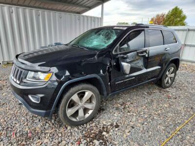 2015 Jeep CHEROKEE Limited, черный — VIN 1C4RJFBG8FC212251, Copart