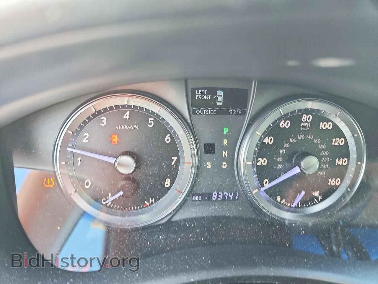 2012 LEXUS ES350 - VIN: JTHBK1EG6C2489638 - Фото 9