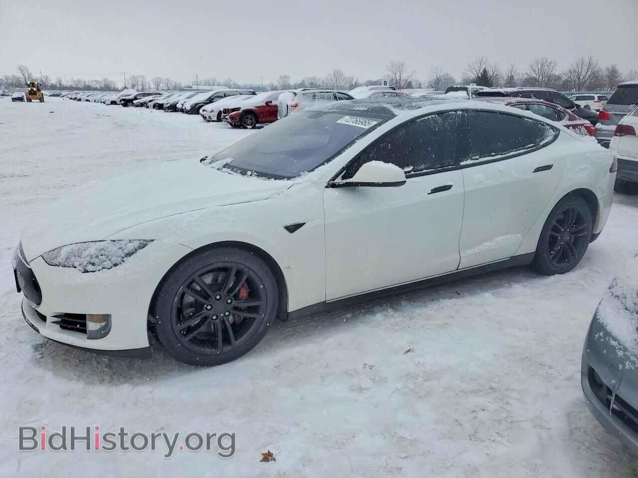 Photo 5YJSA1H13EFP42295 - TESLA MODEL S 2014