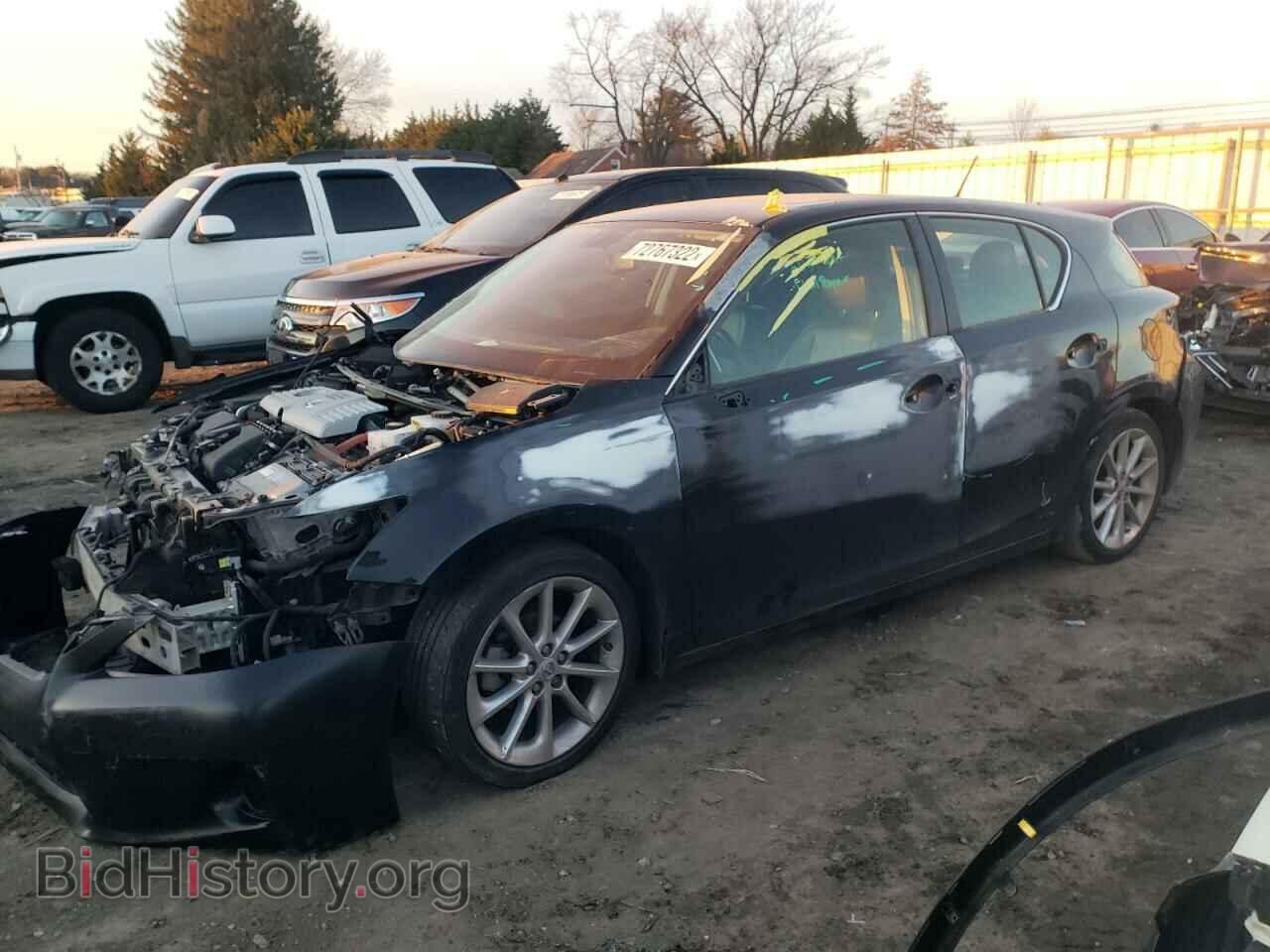 Photo JTHKD5BH1C2096175 - LEXUS CT 200 2012