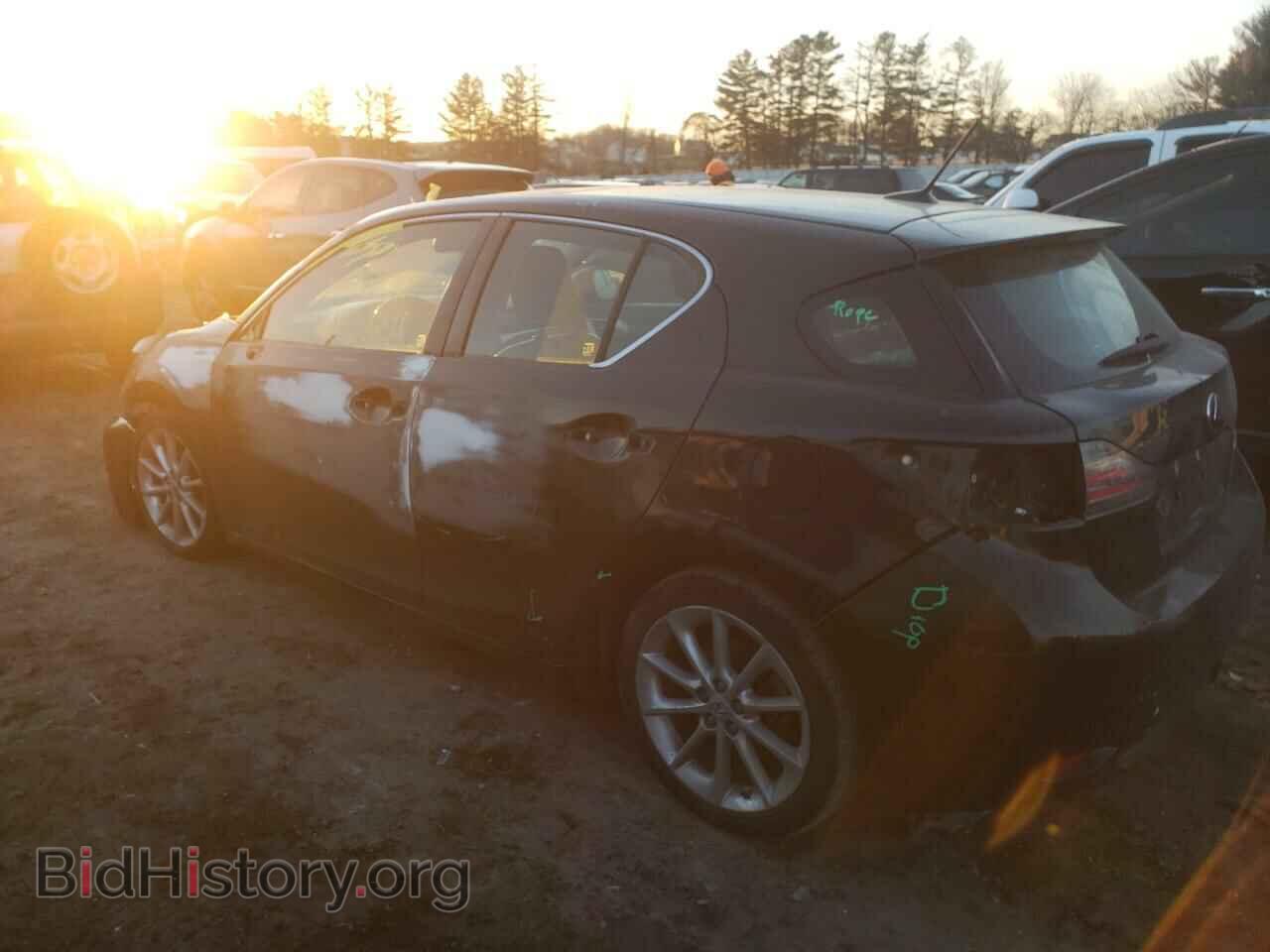 2012 LEXUS CT 200 - VIN: JTHKD5BH1C2096175 - Фото 2
