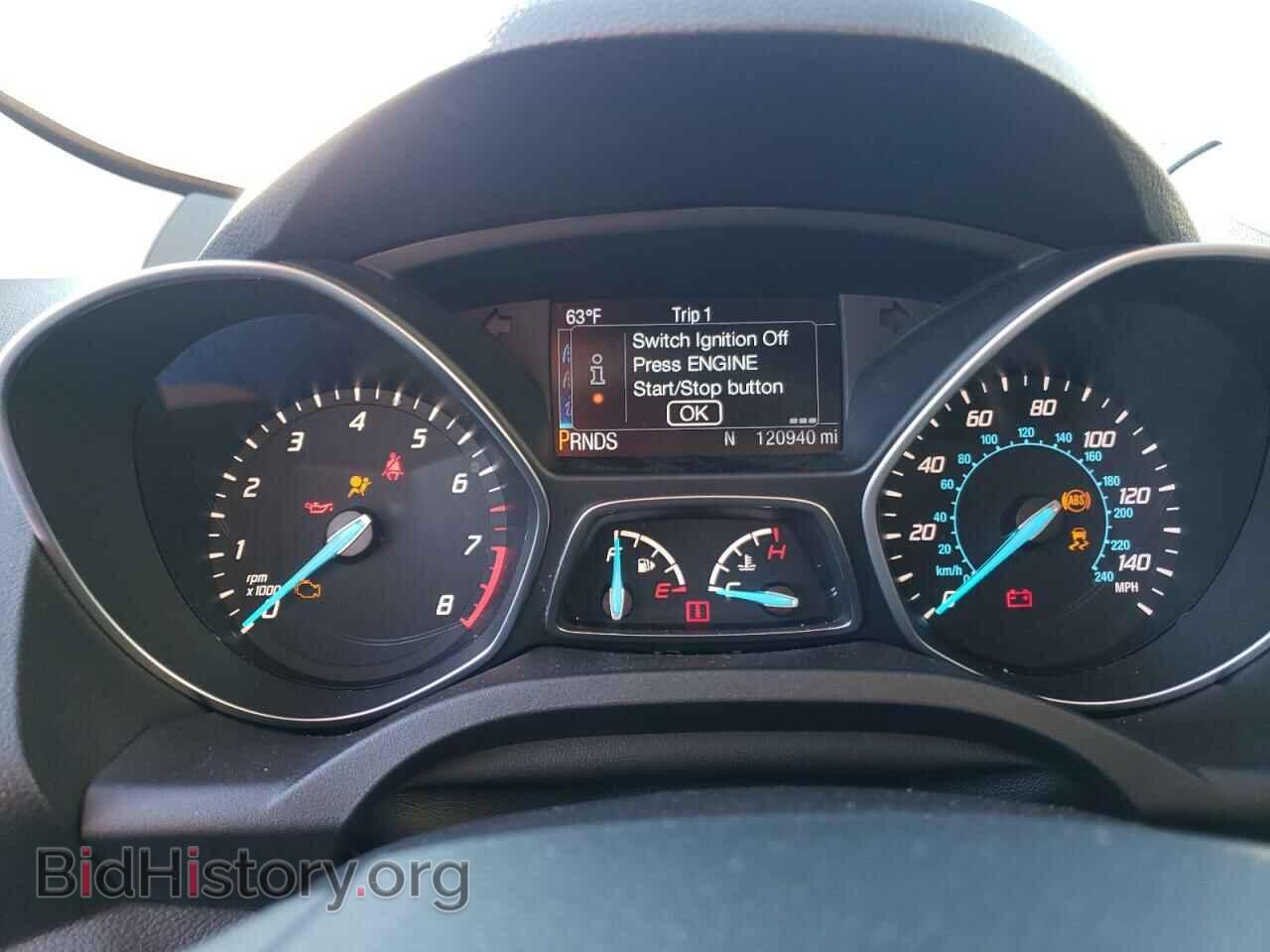 2016 FORD ESCAPE - VIN: 1FMCU0J93GUA62005 - Фото 9