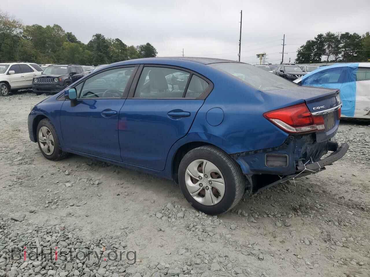 2013 HONDA CIVIC - VIN: 2HGFB2F55DH552020 - Фото 2