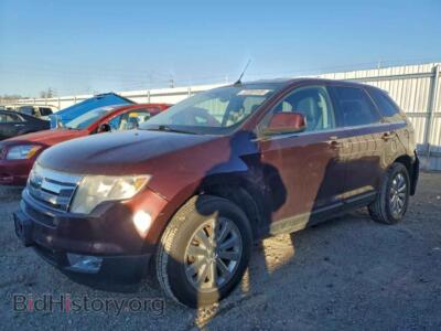 2010 Ford EDGE LIMITED, brown — VIN 2FMDK4KC0ABA06628, Copart