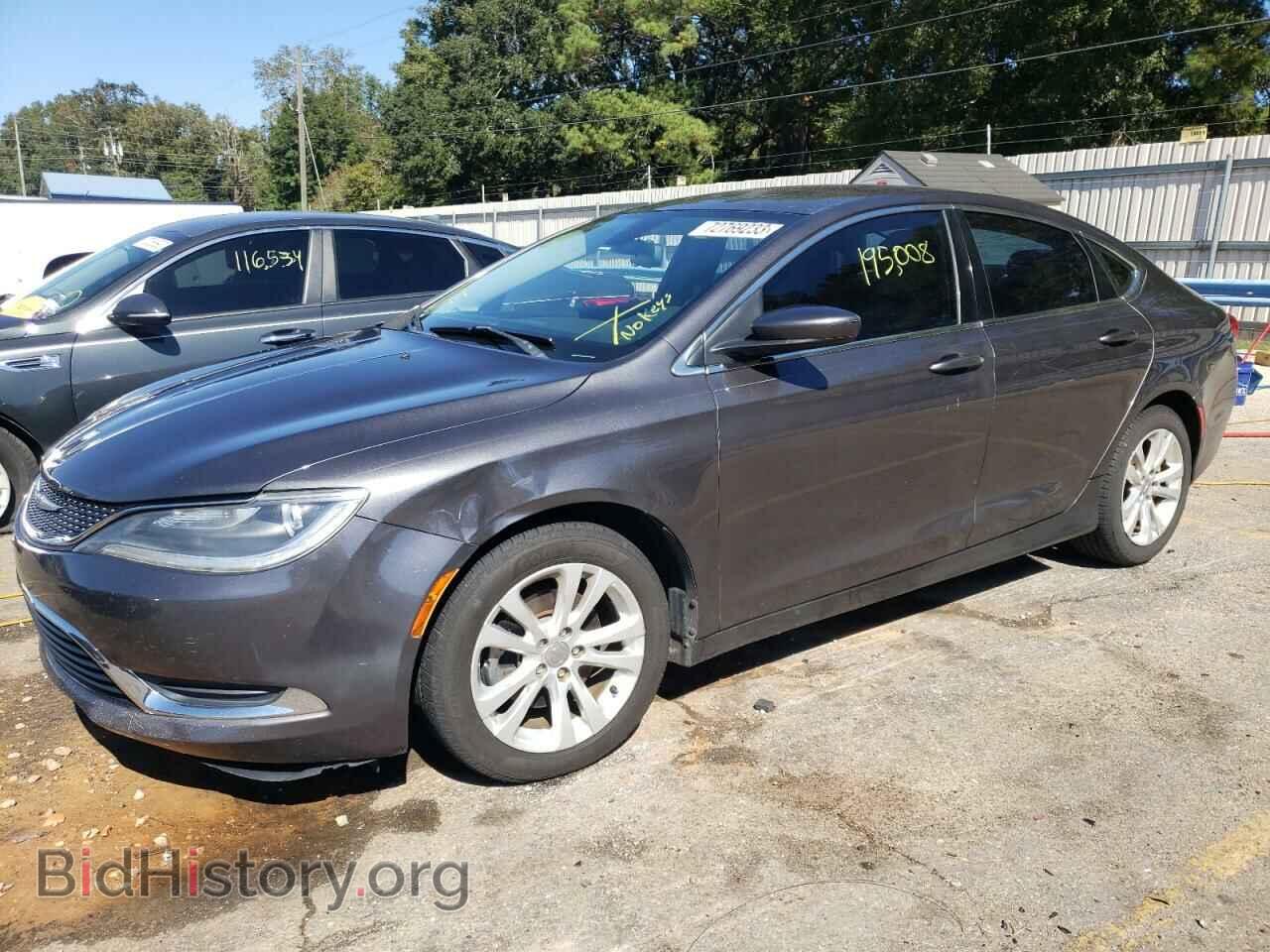 Фотография 1C3CCCAB0FN503372 - CHRYSLER 200 2015