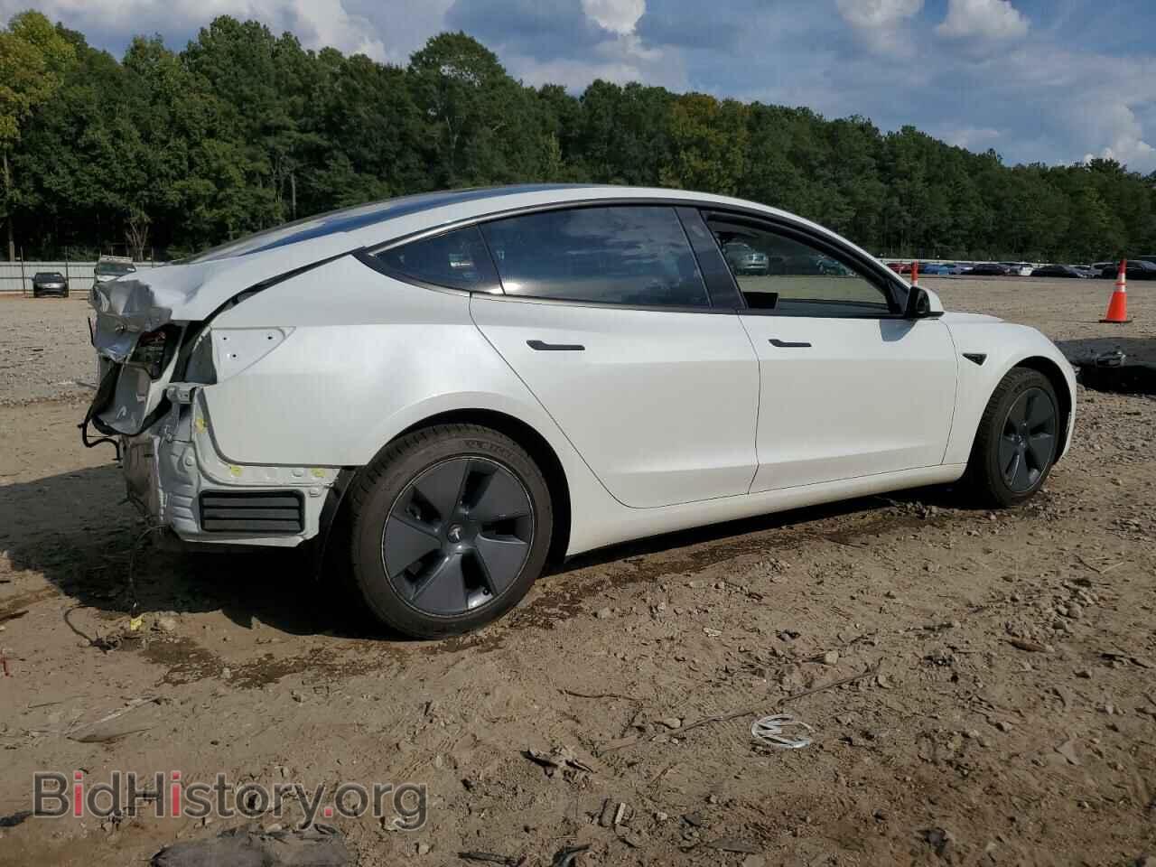 2022 TESLA MODEL 3 - VIN: 5YJ3E1EA1NF104124 - Фото 3