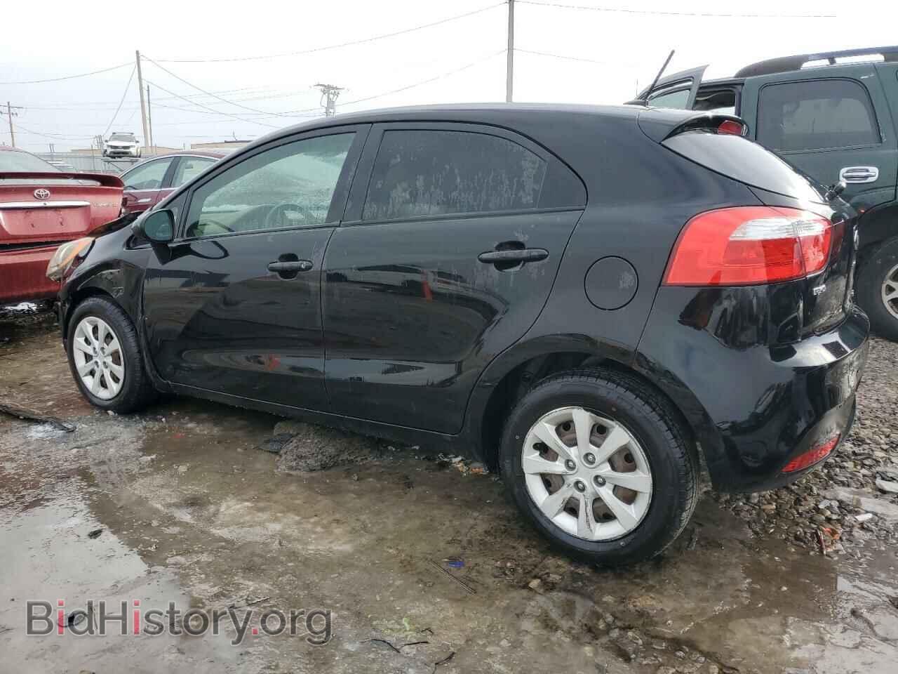 2013 KIA RIO - VIN: KNADM5A37D6155589 - Фото 2