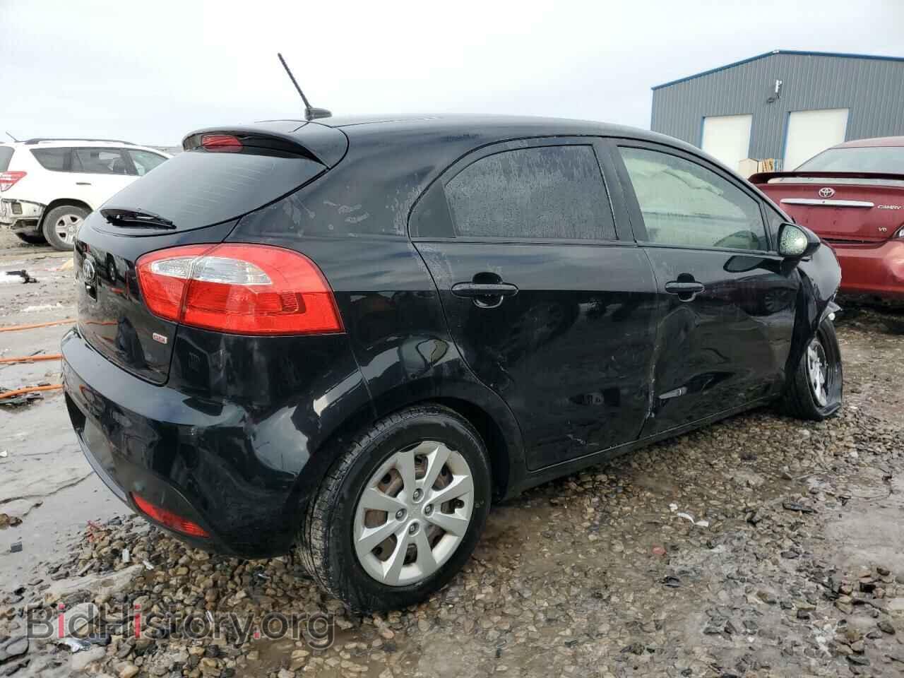2013 KIA RIO - VIN: KNADM5A37D6155589 - Фото 3