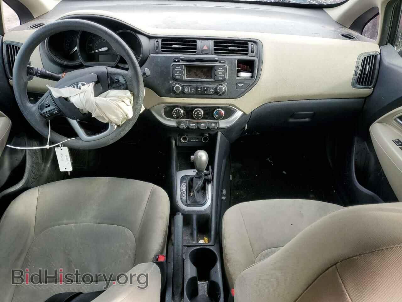 2013 KIA RIO - VIN: KNADM5A37D6155589 - Фото 8