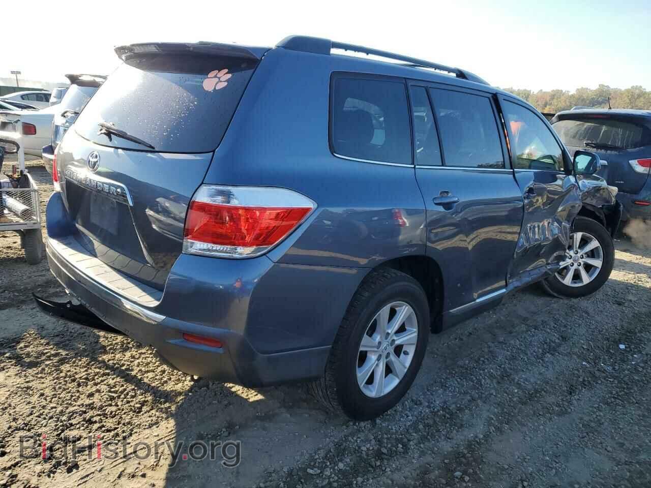 2011 TOYOTA HIGHLANDER - VIN: 5TDZK3EH0BS049720 - Фото 3