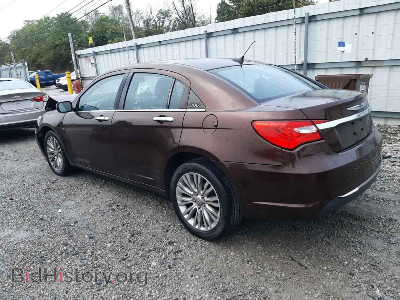 2012 CHRYSLER 200 - VIN: 1C3CCBCG1CN308847 - Фото 2