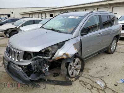 2015 Jeep COMPASS Compass SP, серебристый — VIN 1C4NJDBB7FD103930, Copart