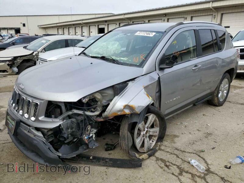 2015 Jeep COMPASS Compass SP (VIN 1C4NJDBB7FD103930) — photo 1 of 13, Copart, damage: front end
