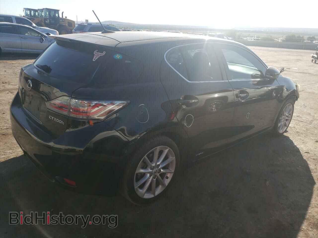2011 LEXUS CT 200 - VIN: JTHKD5BH4B2032310 - Фото 3