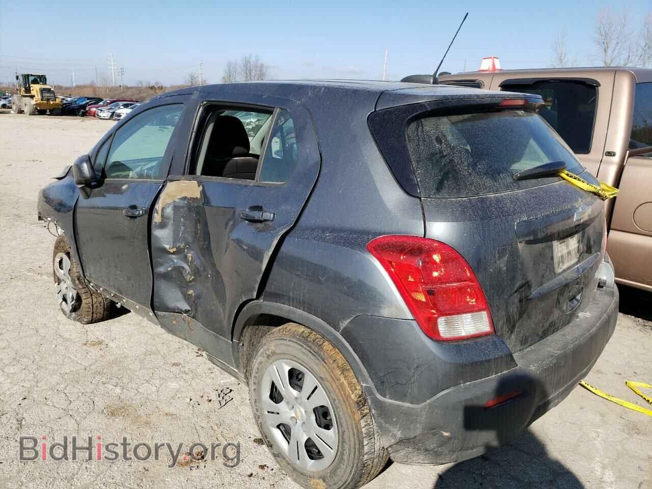 2016 CHEVROLET TRAX - VIN: 3GNCJKSB7GL121035 - Фото 2